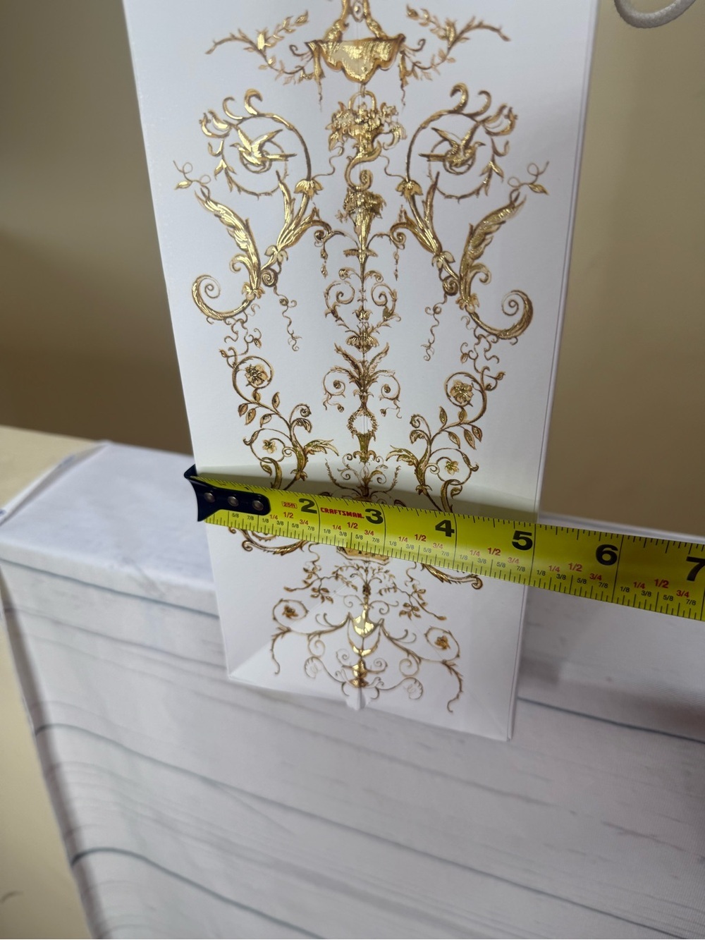 Dior White Empty Shoe Box and Shopping Bag - Picture 5 of 11